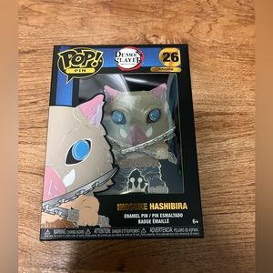 Funko Pop Pin Inosuke Hashibira Demon Slayer